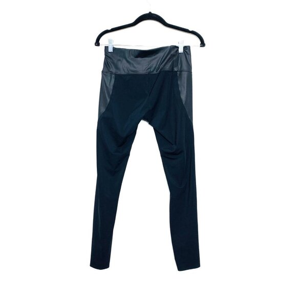 A DAY Black Leggings style BAL-BLK-00SM ZIPPERED POCKETS - Picture 2 of 16